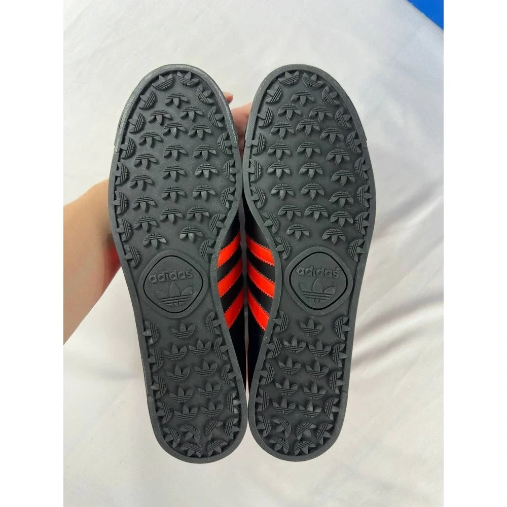 Adidas Samoa Black Red Casual Sneakers 2012 Men's G47438 Size 12